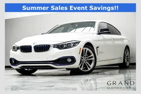 White 2019 BMW 4 Series 440i Gran Coupe for sale in Kennesaw, GA