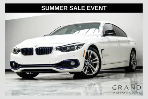White 2019 BMW 4 Series 440i Gran Coupe for sale in Kennesaw, GA