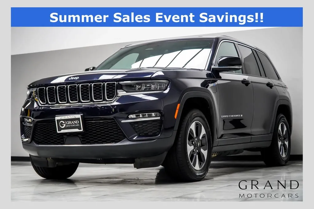 Blue 2024 Jeep Grand Cherokee 4xe for sale in Kennesaw, GA