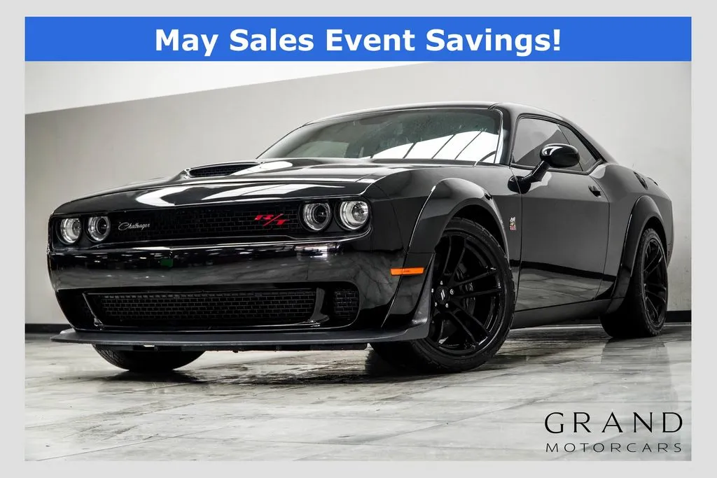 Black 2022 Dodge Challenger R/T Scat Pack Widebody for sale in Kennesaw, GA