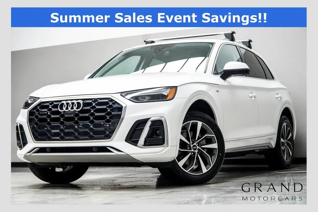 White 2024 Audi Q5 45 S line Premium for sale in Kennesaw, GA