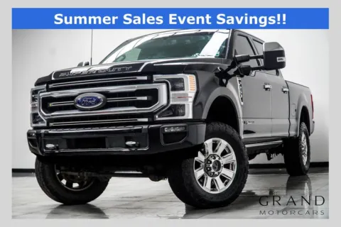 Black 2022 Ford F-250SD Platinum for sale in Kennesaw, GA