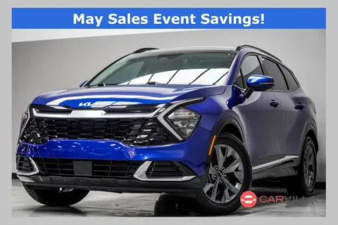 Blue 2023 Kia Sportage SX for sale in Kennesaw, GA