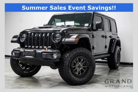 Black 2021 Jeep Wrangler Unlimited Rubicon 392 for sale in Kennesaw, GA