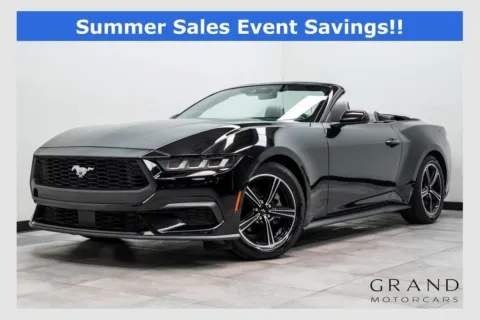 Black 2024 Ford Mustang EcoBoost Premium for sale in Kennesaw, GA