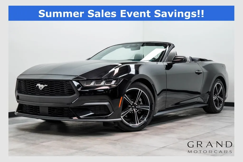 Black 2024 Ford Mustang EcoBoost Premium for sale in Kennesaw, GA