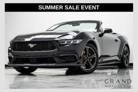 Black 2024 Ford Mustang EcoBoost Premium for sale in Kennesaw, GA