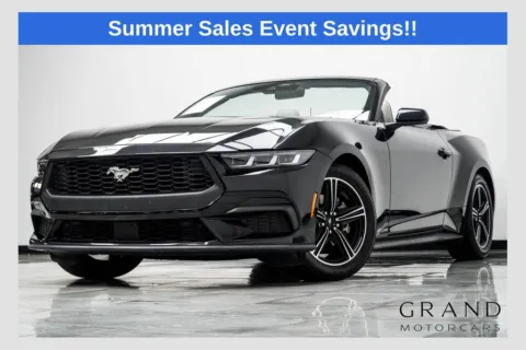 Black 2024 Ford Mustang EcoBoost Premium for sale in Kennesaw, GA