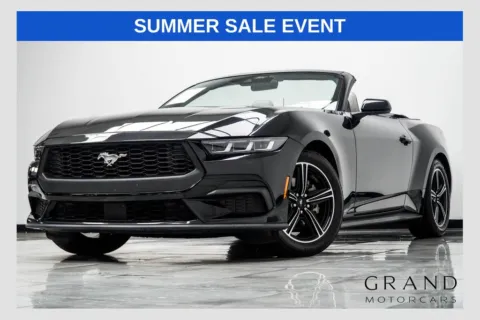Black 2024 Ford Mustang EcoBoost Premium for sale in Kennesaw, GA