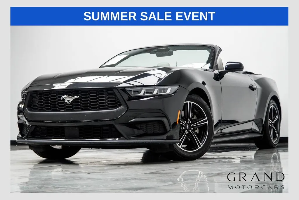Black 2024 Ford Mustang EcoBoost Premium for sale in Kennesaw, GA