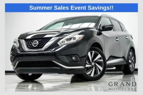 Black 2015 Nissan Murano Platinum for sale in Kennesaw, GA