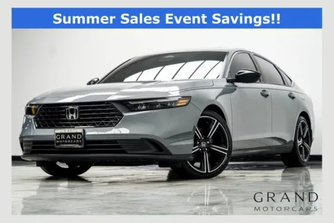 Gray 2025 Honda Accord Hybrid Sport for sale in Kennesaw, GA