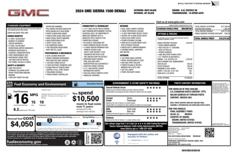 Another view of 2024 GMC Sierra 1500 Denali for sale in Kennesaw, GA at Grand Motorcars Kennesaw