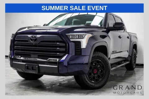 Blue 2024 Toyota Tundra Hybrid Limited for sale in Kennesaw, GA