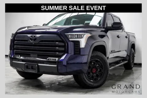 Blue 2024 Toyota Tundra Hybrid Limited for sale in Kennesaw, GA