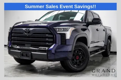 Blue 2024 Toyota Tundra Hybrid Limited for sale in Kennesaw, GA