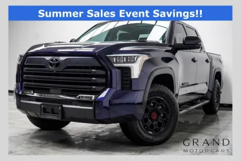 Blue 2024 Toyota Tundra Hybrid Limited for sale in Kennesaw, GA
