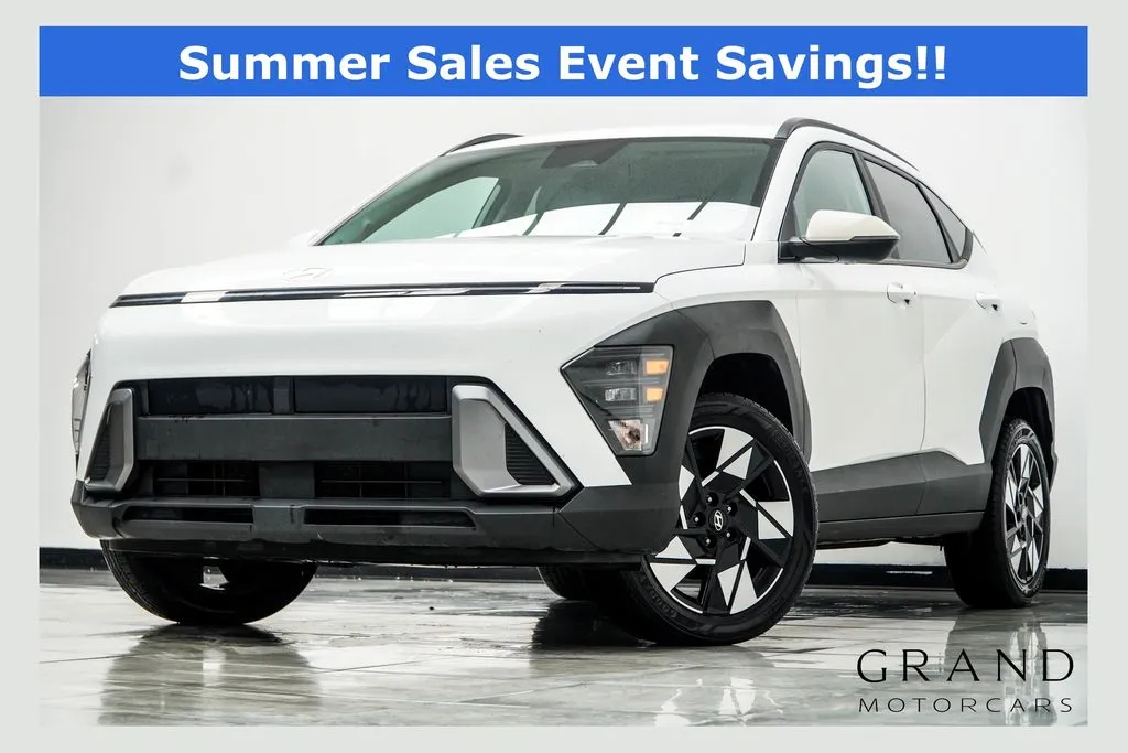 White 2024 Hyundai Kona SEL for sale in Kennesaw, GA