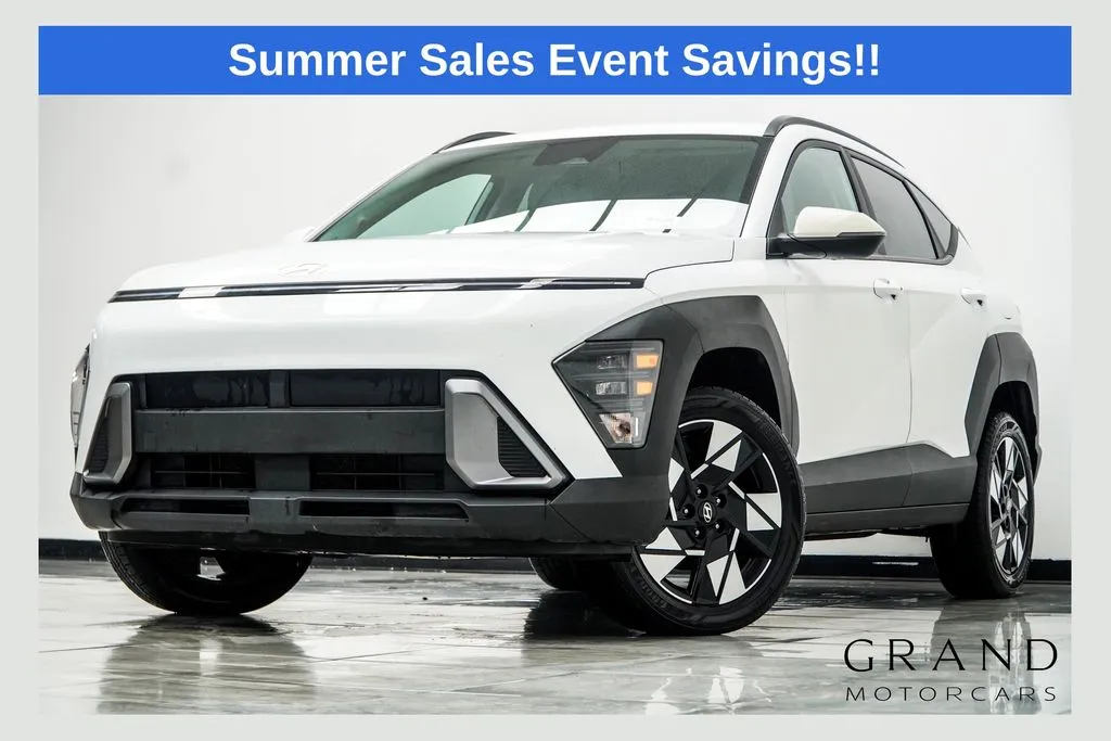 White 2024 Hyundai Kona SEL for sale in Kennesaw, GA