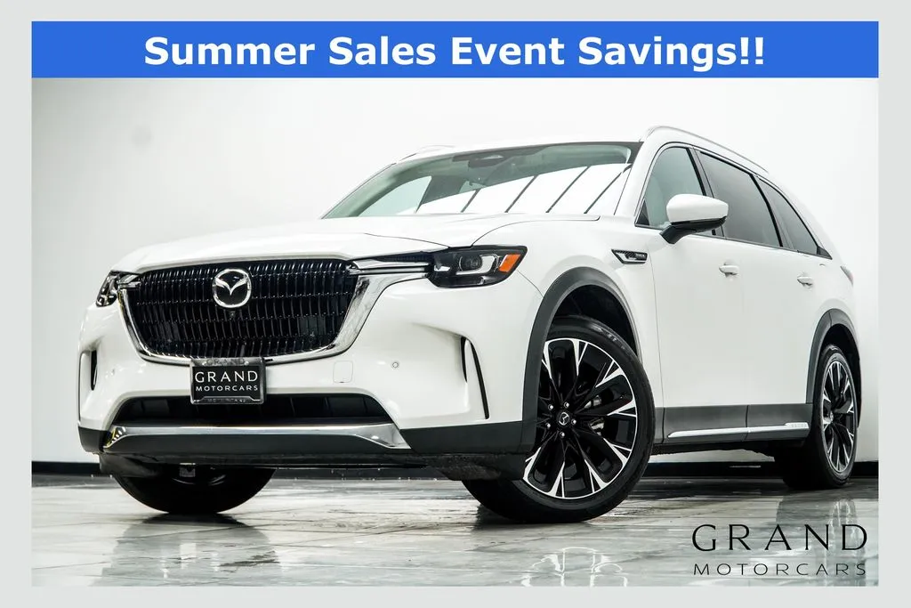 White 2024 Mazda CX-90 PHEV Premium Plus for sale in Kennesaw, GA
