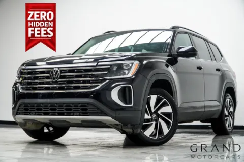 Black 2024 Volkswagen Atlas 2.0T SE w/Technology for sale in Kennesaw, GA