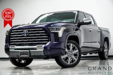 Blue 2022 Toyota Tundra Hybrid Capstone for sale in Kennesaw, GA