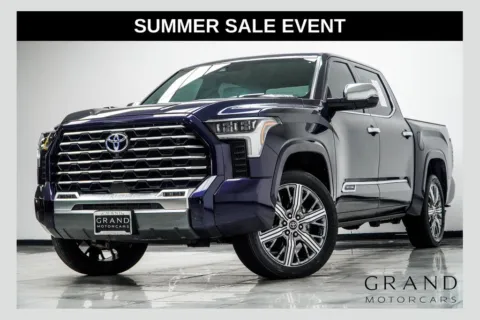 Blue 2022 Toyota Tundra Hybrid Capstone for sale in Kennesaw, GA