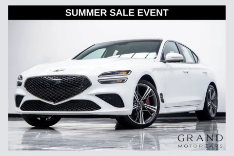 White 2025 Genesis G70 3.3T Sport Advanced for sale in Kennesaw, GA