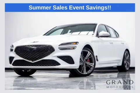 White 2025 Genesis G70 3.3T Sport Advanced for sale in Kennesaw, GA