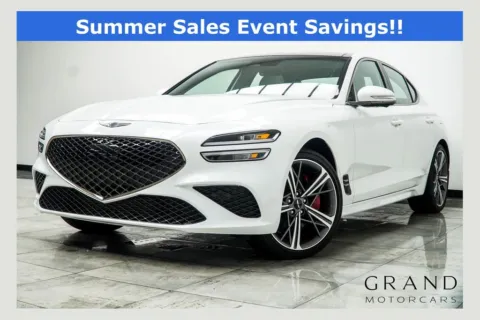 White 2025 Genesis G70 3.3T Sport Advanced for sale in Kennesaw, GA