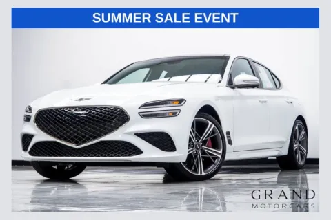 White 2025 Genesis G70 3.3T Sport Advanced for sale in Kennesaw, GA