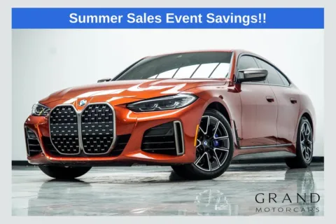 Orange 2024 BMW 4 Series M440i xDrive for sale in Kennesaw, GA