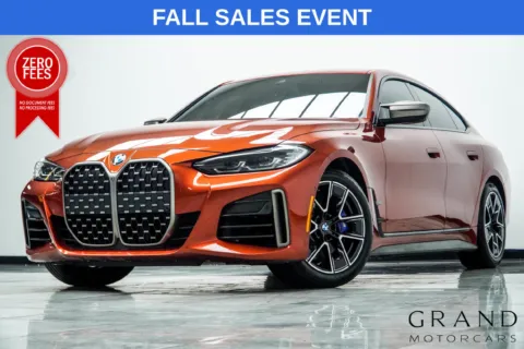 Orange 2024 BMW 4 Series M440i xDrive for sale in Kennesaw, GA