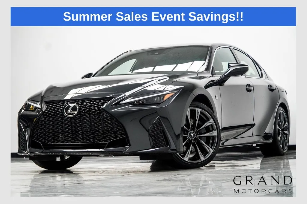 Black 2024 Lexus IS 350 F SPORT for sale in Kennesaw, GA