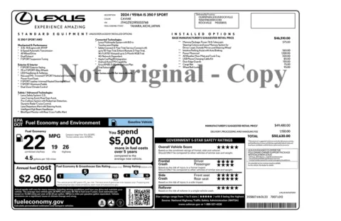 Another view of 2024 Lexus IS 350 F SPORT for sale in Kennesaw, GA at Grand Motorcars Kennesaw