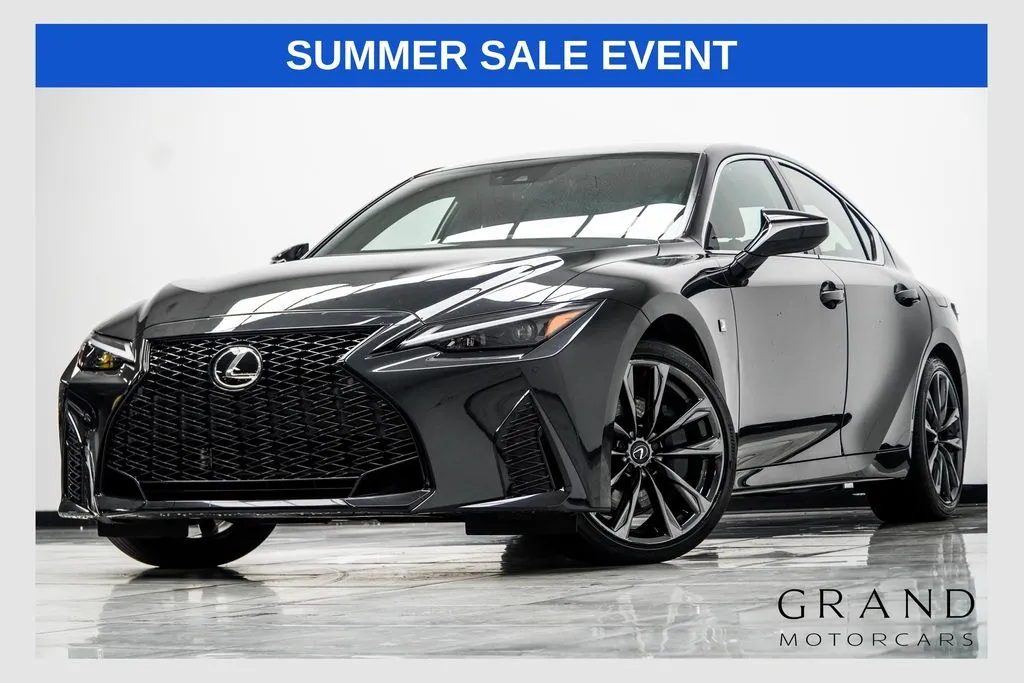 Black 2024 Lexus IS 350 F SPORT for sale in Kennesaw, GA