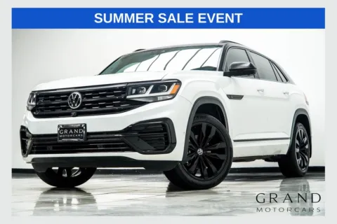White 2022 Volkswagen Atlas Cross Sport 3.6L V6 SEL Premium R-Line for sale in Kennesaw, GA