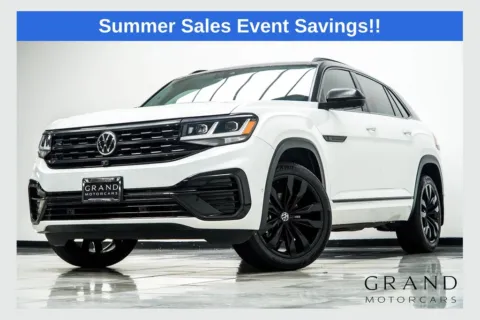 White 2022 Volkswagen Atlas Cross Sport 3.6L V6 SEL Premium R-Line for sale in Kennesaw, GA