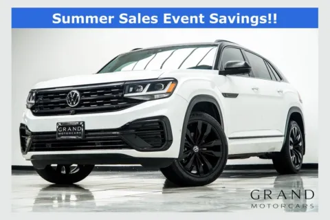 White 2022 Volkswagen Atlas Cross Sport 3.6L V6 SEL Premium R-Line for sale in Kennesaw, GA