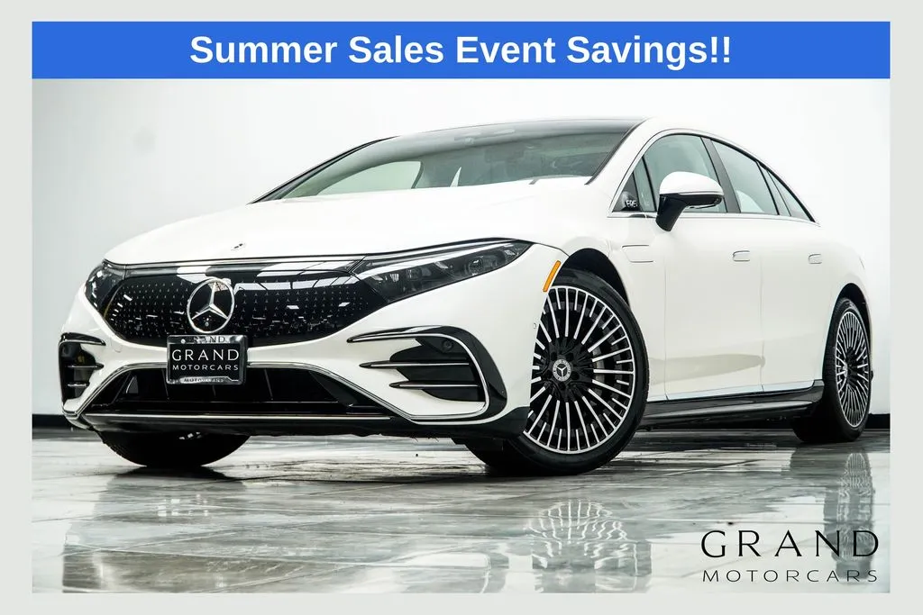 White 2023 Mercedes-Benz EQS 580 for sale in Kennesaw, GA