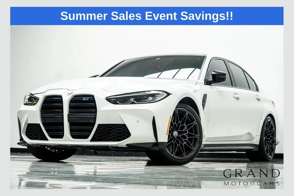 White 2023 BMW M3 Competition for sale in Kennesaw, GA