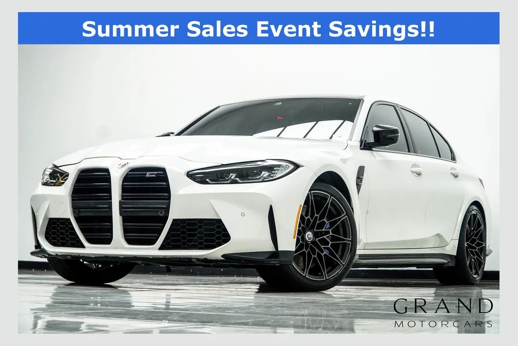White 2023 BMW M3 Competition for sale in Kennesaw, GA