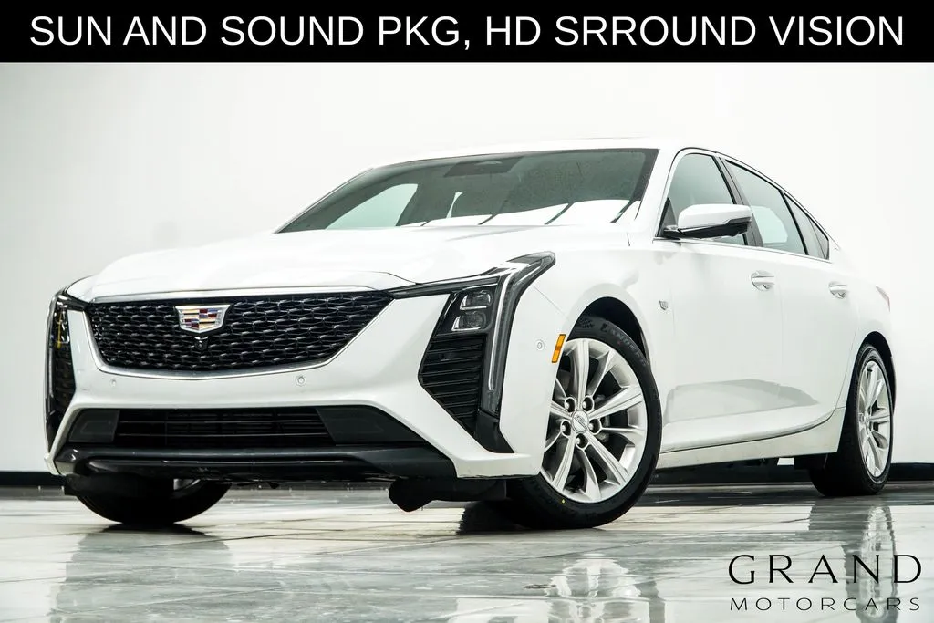 White 2025 Cadillac CT5 Premium Luxury for sale in Kennesaw, GA