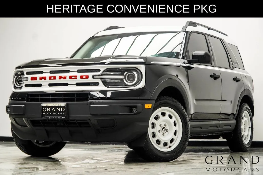 Black 2024 Ford Bronco Sport Heritage for sale in Kennesaw, GA