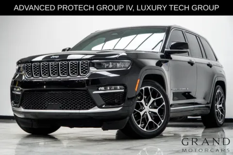 Black 2023 Jeep Grand Cherokee Summit Reserve 4xe for sale in Kennesaw, GA