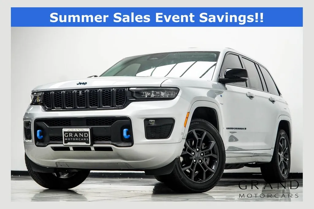 Silver 2024 Jeep Grand Cherokee 4xe for sale in Kennesaw, GA