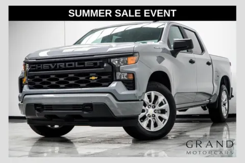Gray 2025 Chevrolet Silverado 1500 Custom for sale in Kennesaw, GA