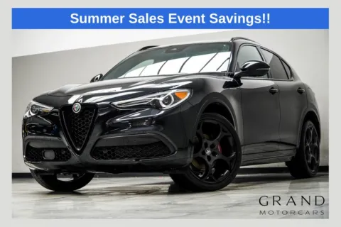 Black 2023 Alfa Romeo Stelvio Veloce for sale in Kennesaw, GA
