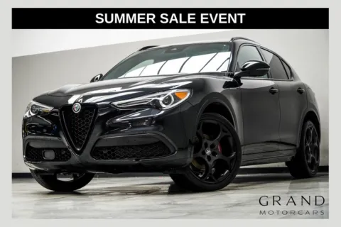 Black 2023 Alfa Romeo Stelvio Veloce for sale in Kennesaw, GA