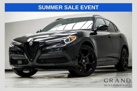 Black 2023 Alfa Romeo Stelvio Veloce for sale in Kennesaw, GA